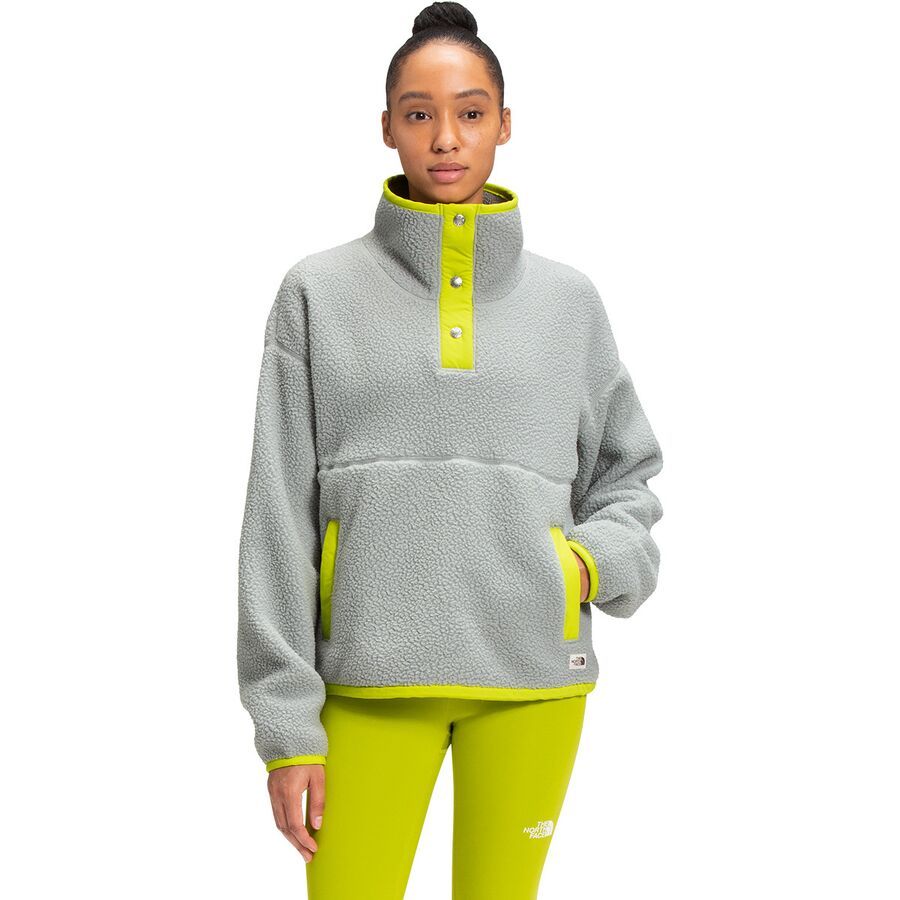 the north face cragmont fleece green