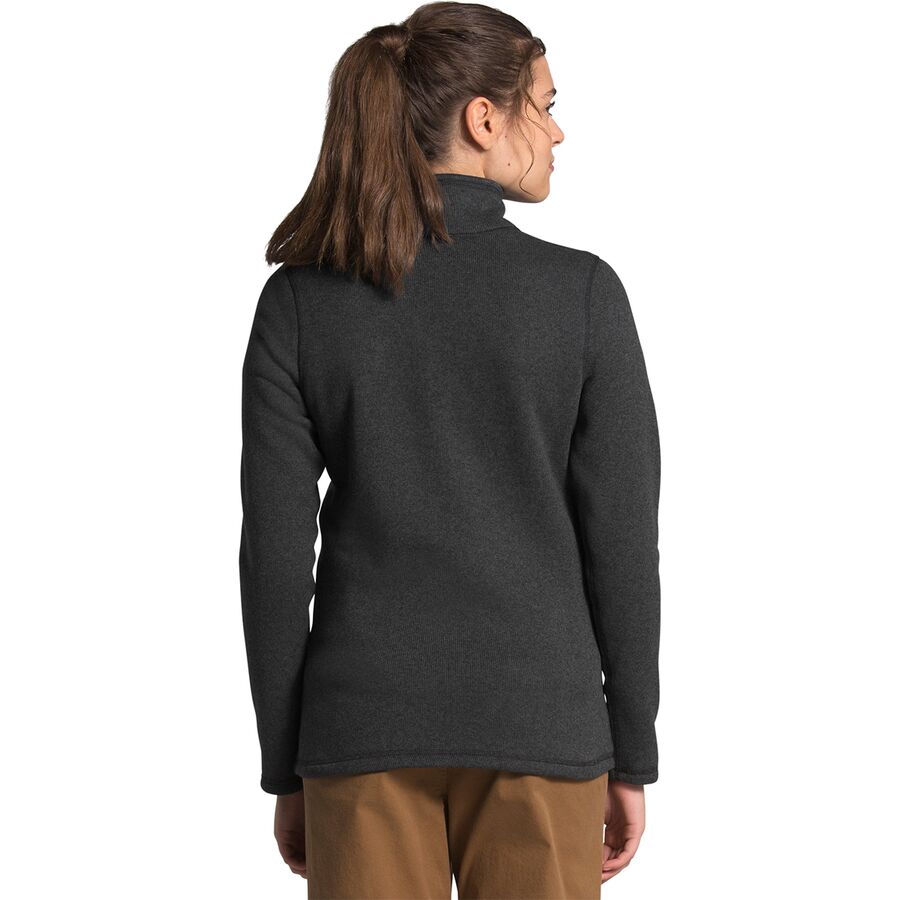 the north face crescent full zip fleece jacket women's