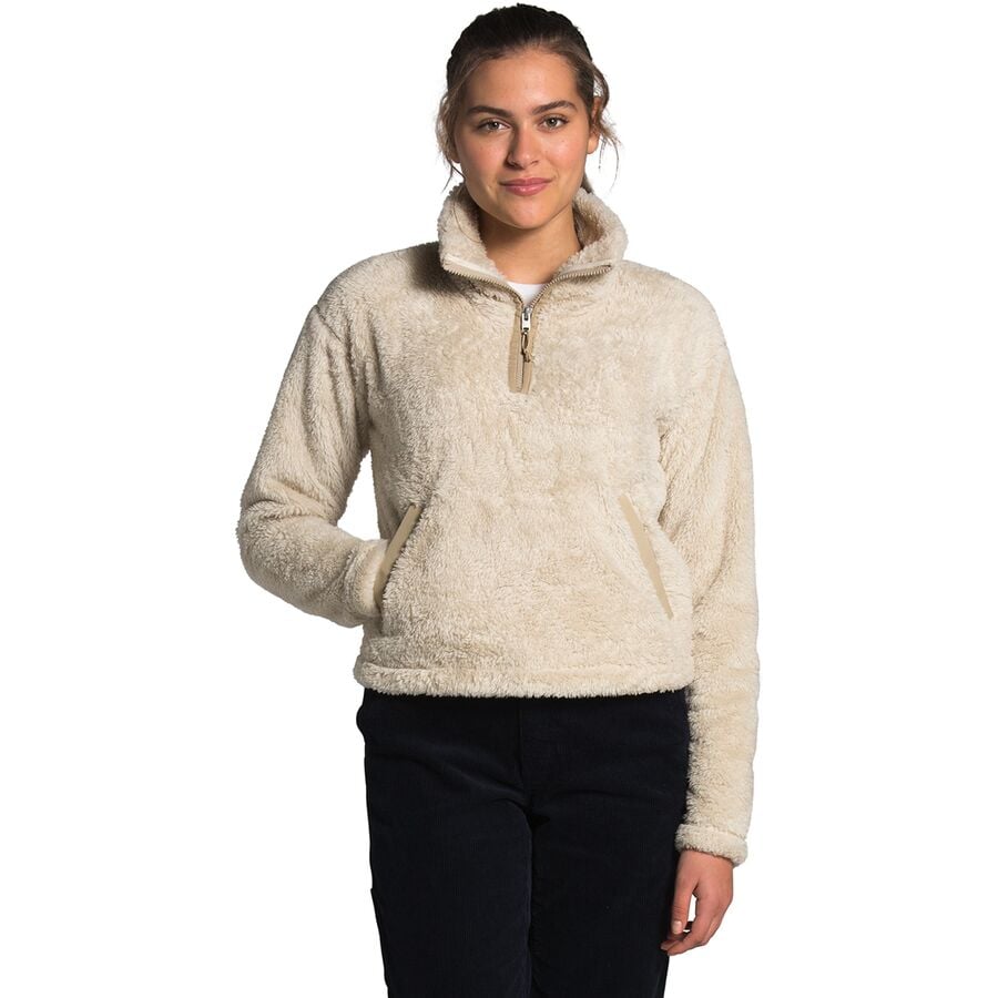 fuzzy north face pullover