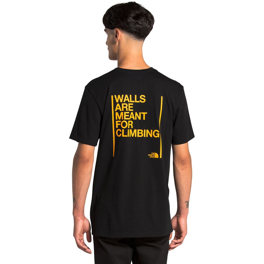 The North Face Walls Are Meant For Climbing ShortSleeve TShirt Men