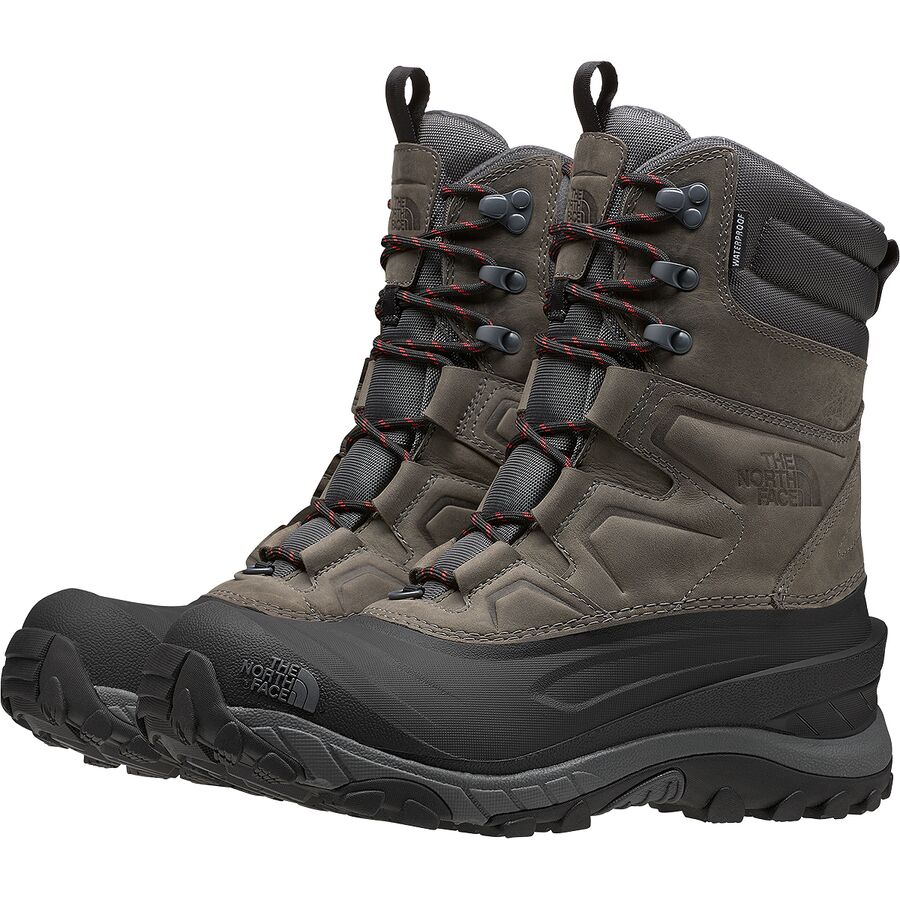 the north face men's chilkat v 400 waterproof winter boots