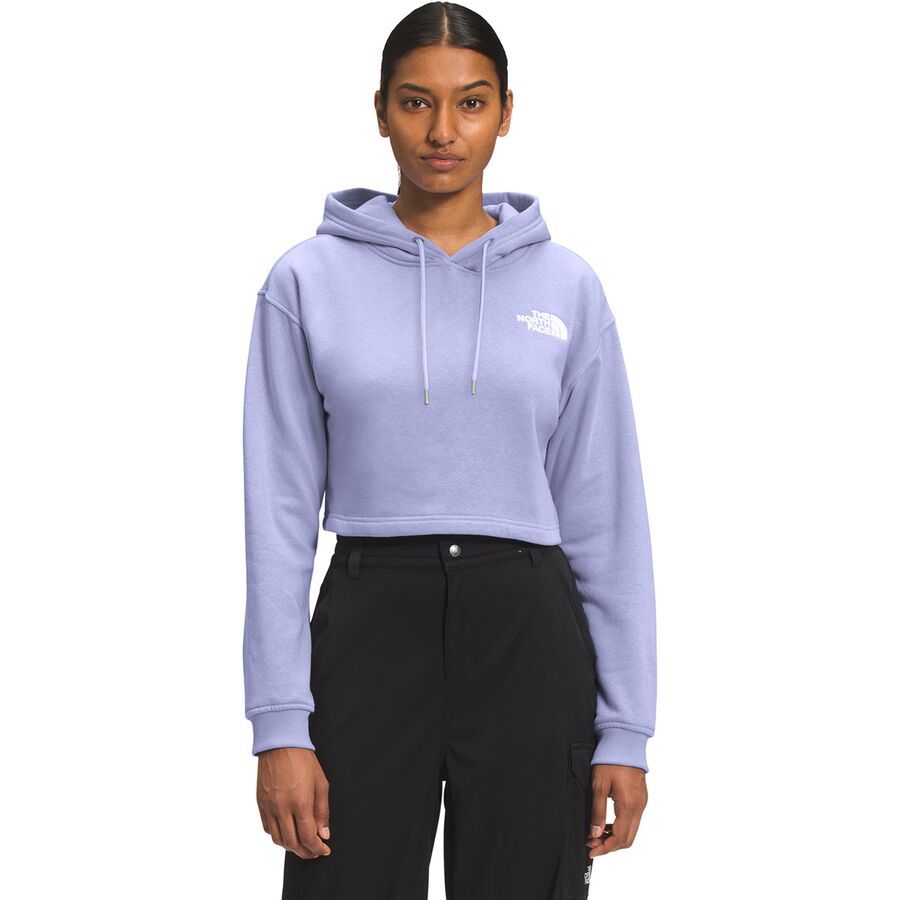 the north face crop hoodie