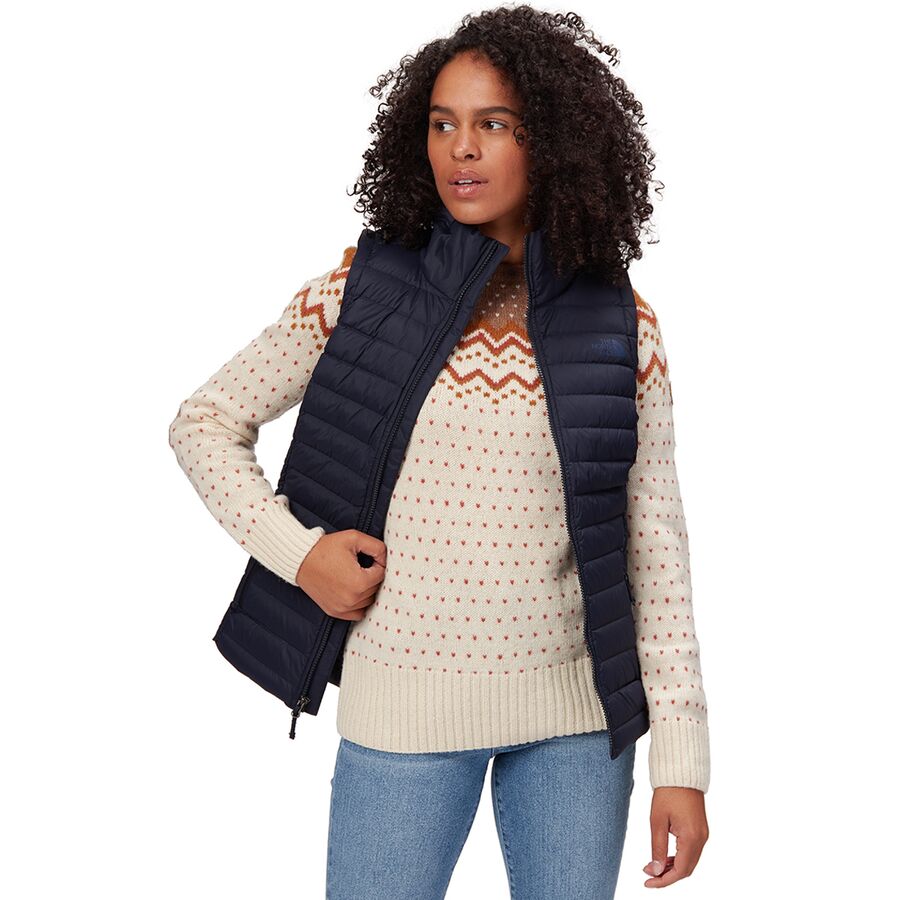 The North Face - Stretch Down Vest - Women's - Aviator Navy