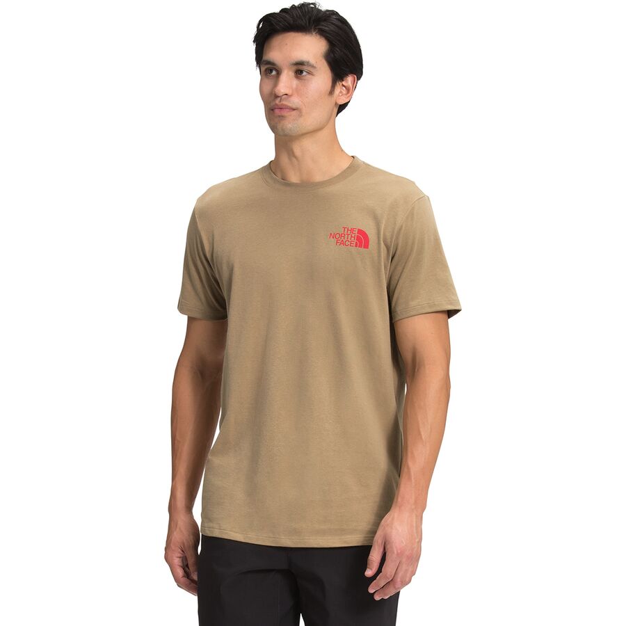 north face simple dome t shirt