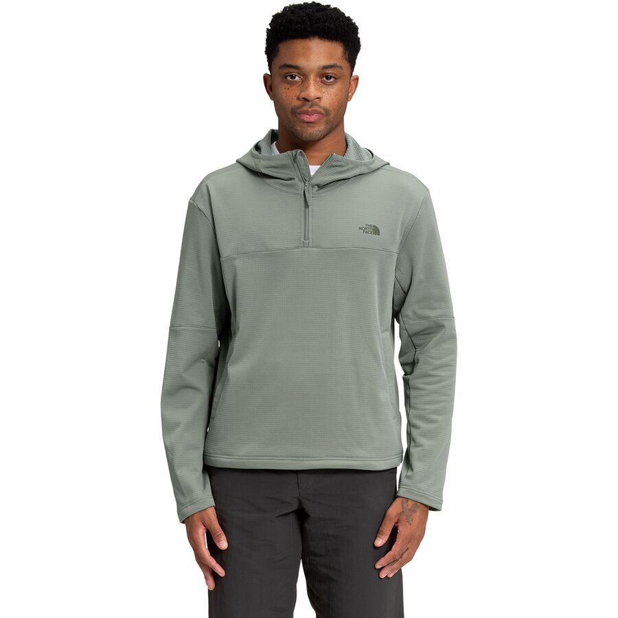 The North Face - Wayroute Pullover Hoodie - Men's - Agave Green/Agave Green
