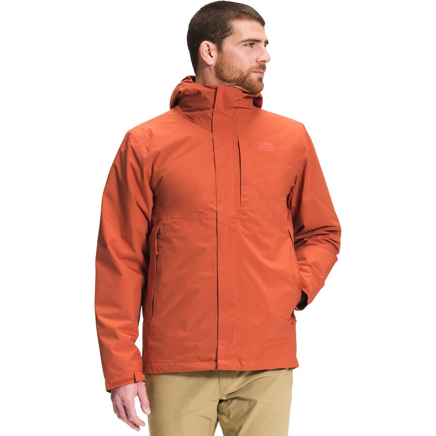 The North Face - Carto Triclimate Jacket - Men's - Burnt Ochre/New Taupe Green