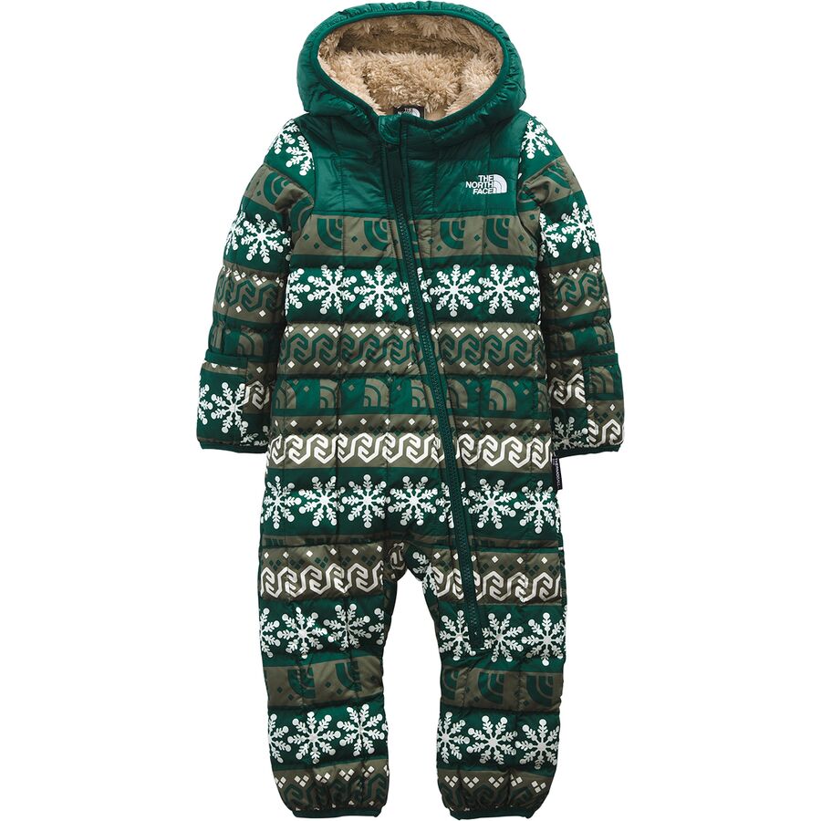 The North Face - ThermoBall Eco Bunting - Infant Boys' - Night Green Halfdome Fairisle Print