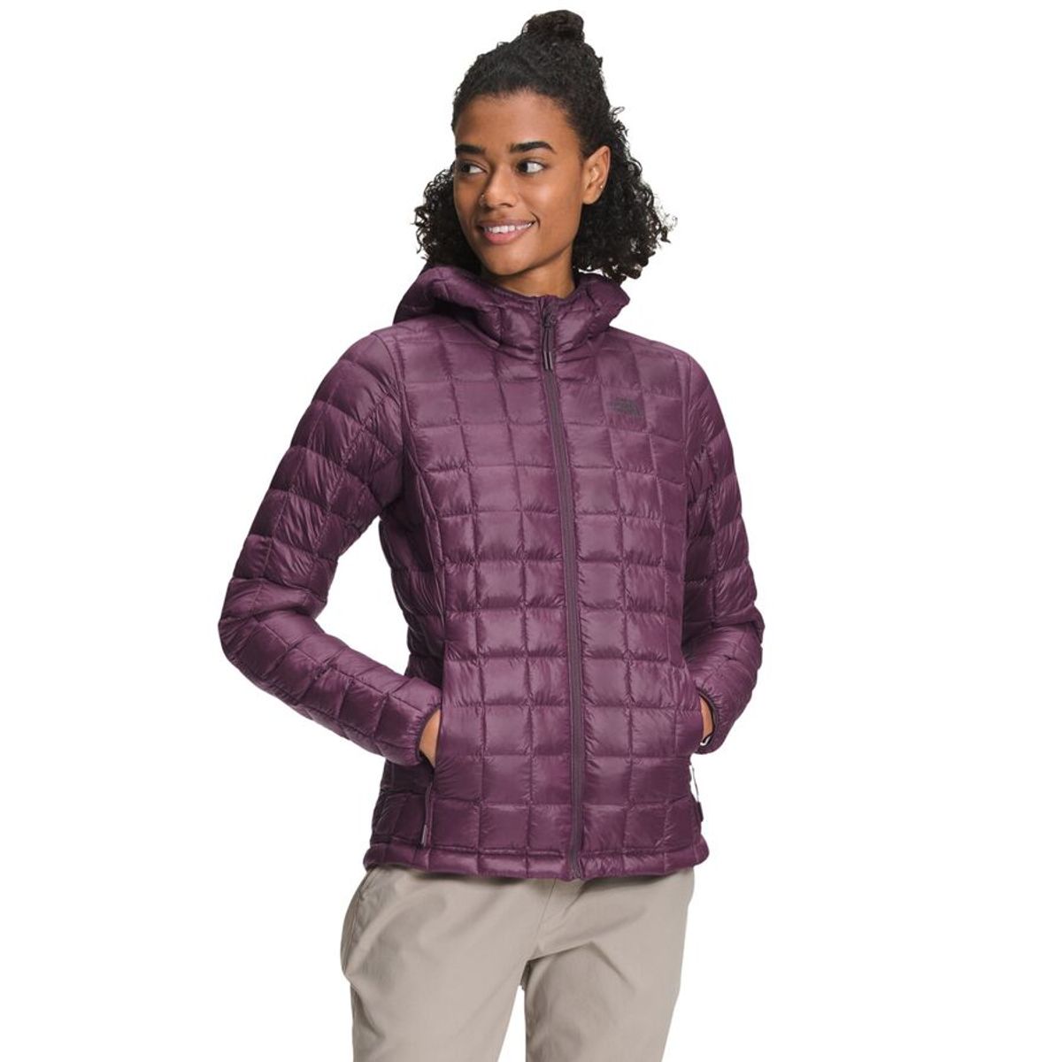 womens north face hooded jacket