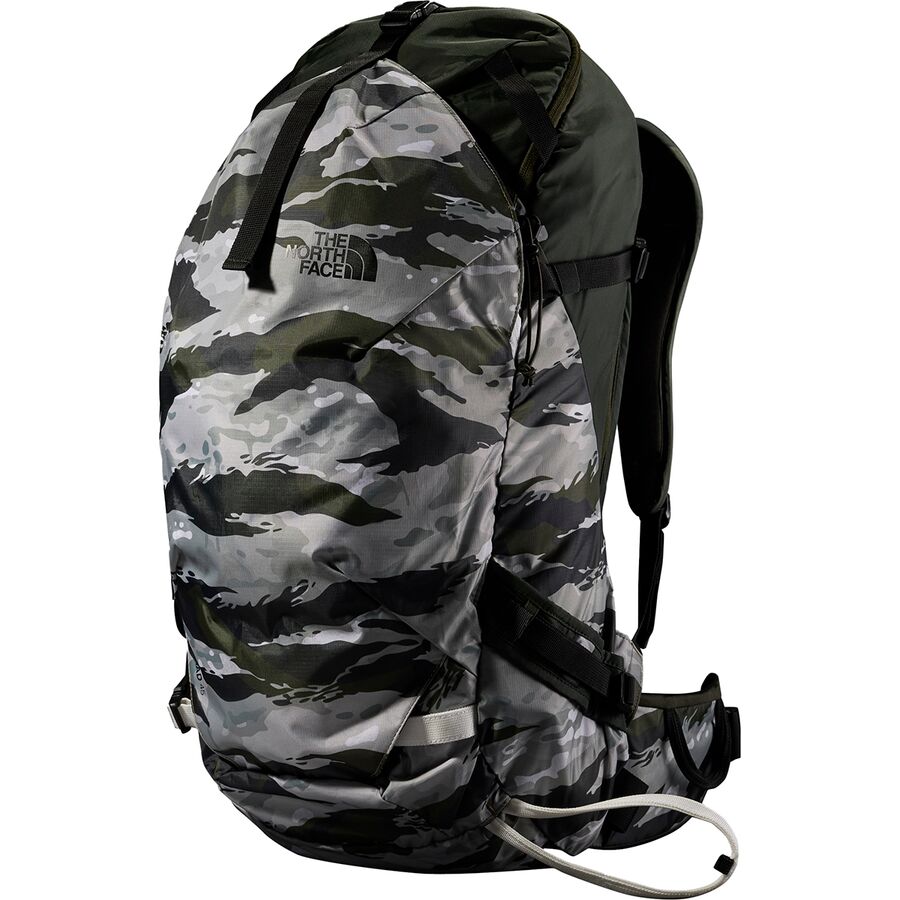 The North Face - Snomad 45L Backpack - Rocko Green Multi Camo Print/Rosin Green