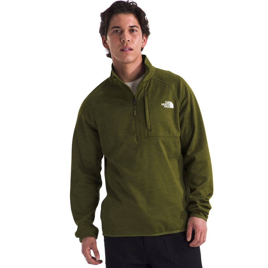 The North Face Canyonlands 1/2-Zip Pullover Fleece Jacket - Mens TNFZBUS