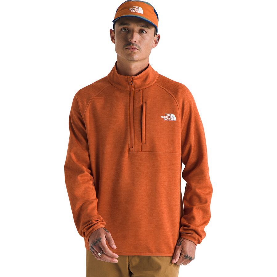 The North Face Canyonlands 1/2-Zip Pullover Fleece Jacket - Mens TNFZBUS