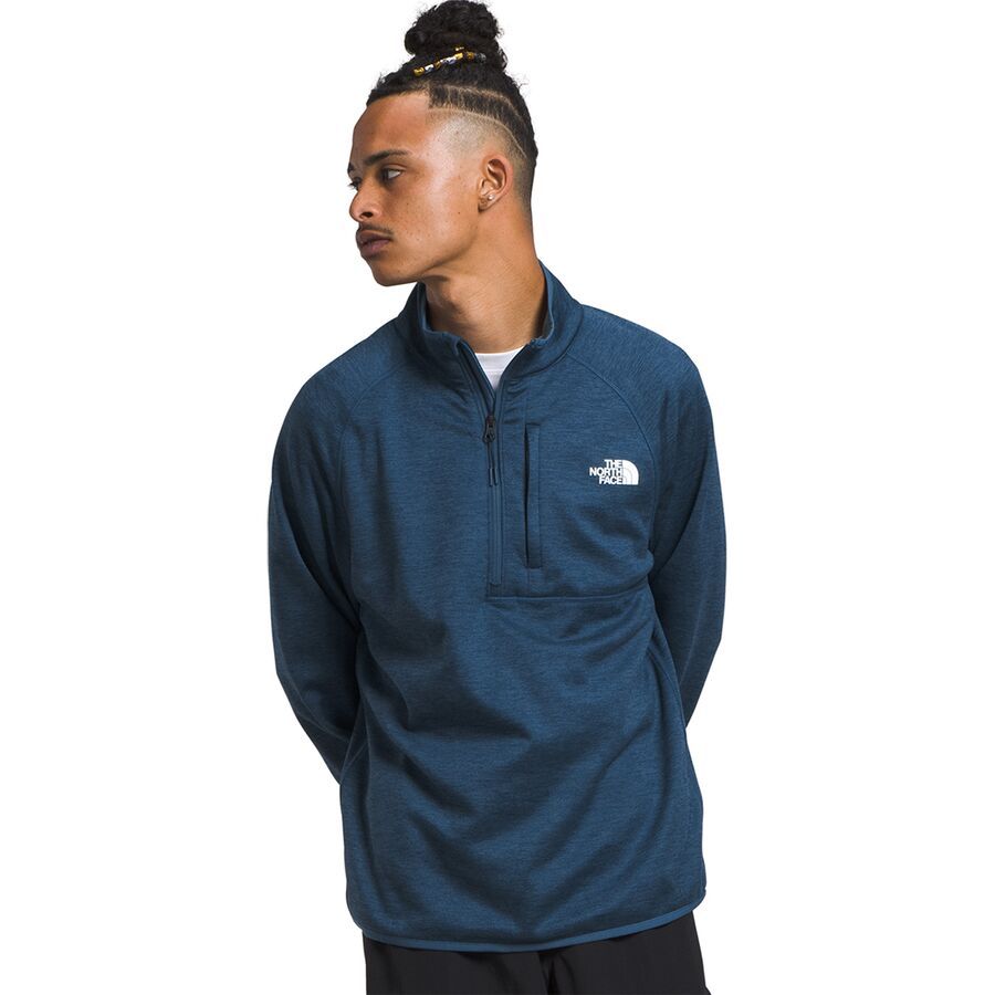 The North Face Canyonlands 1/2-Zip Pullover Fleece Jacket - Mens TNFZBUS
