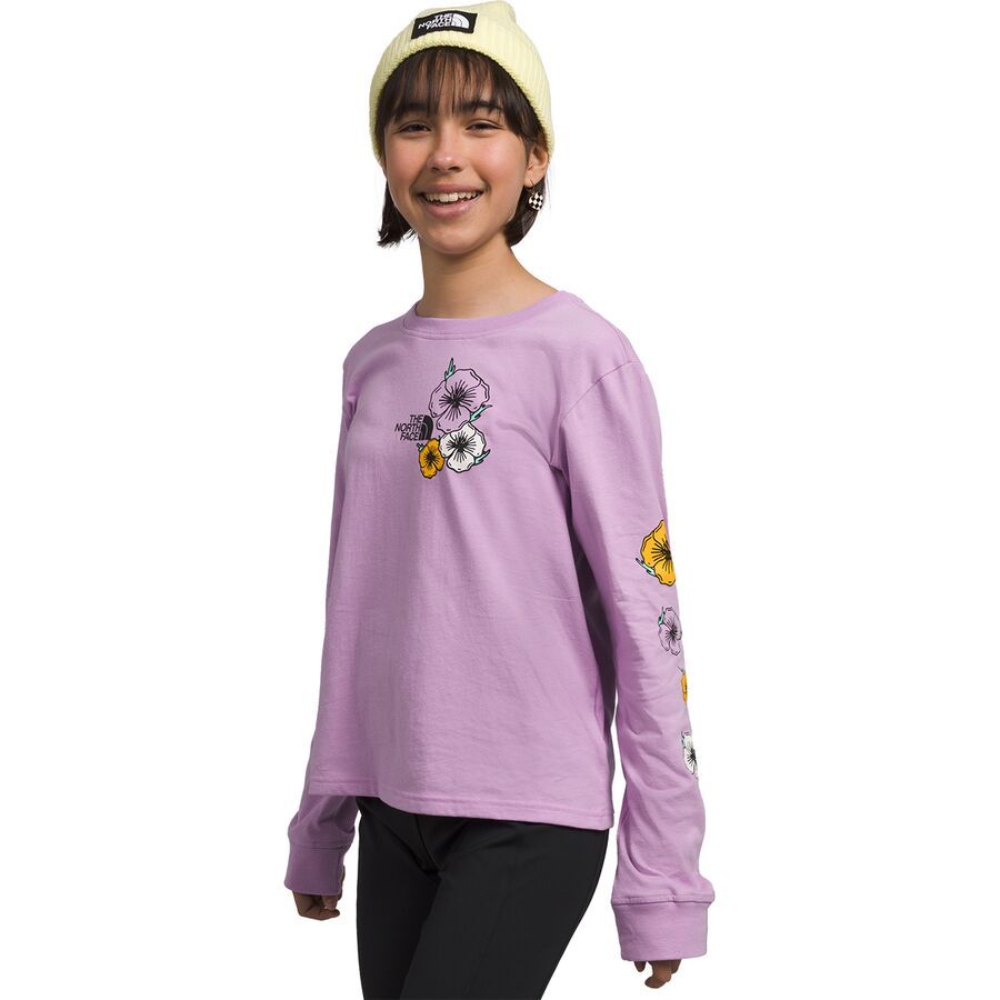 Graphic Long-Sleeve T-Shirt - Girls'