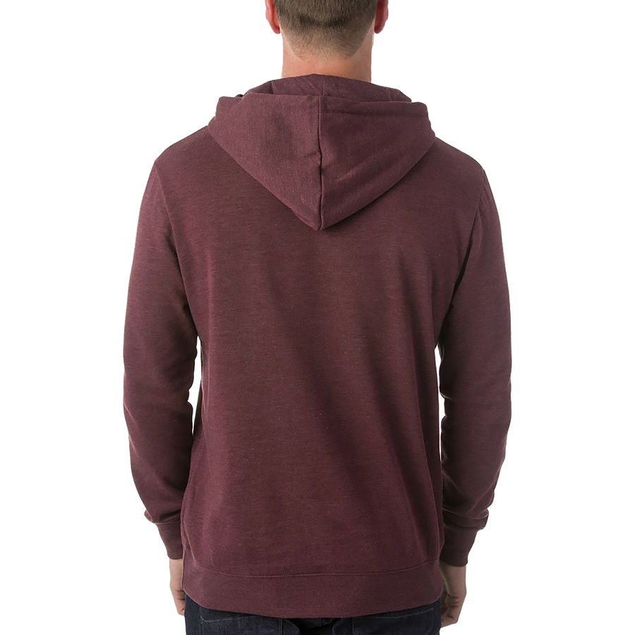 mens plain red hoodie