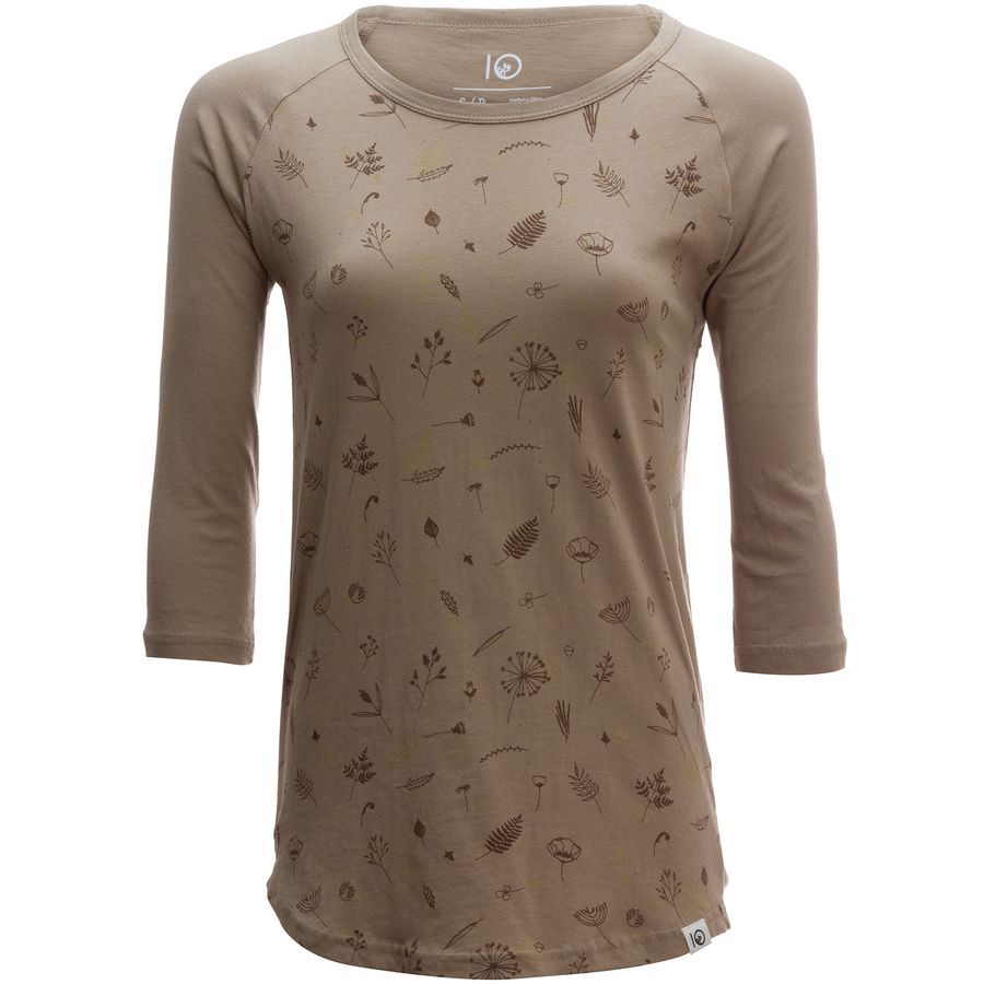 Tentree Botanical 3/4-Sleeve Shirt - Womens