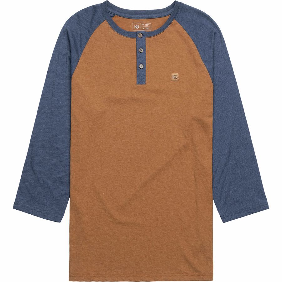 Tentree Standard Henley 3/4Sleeve Shirt Men's