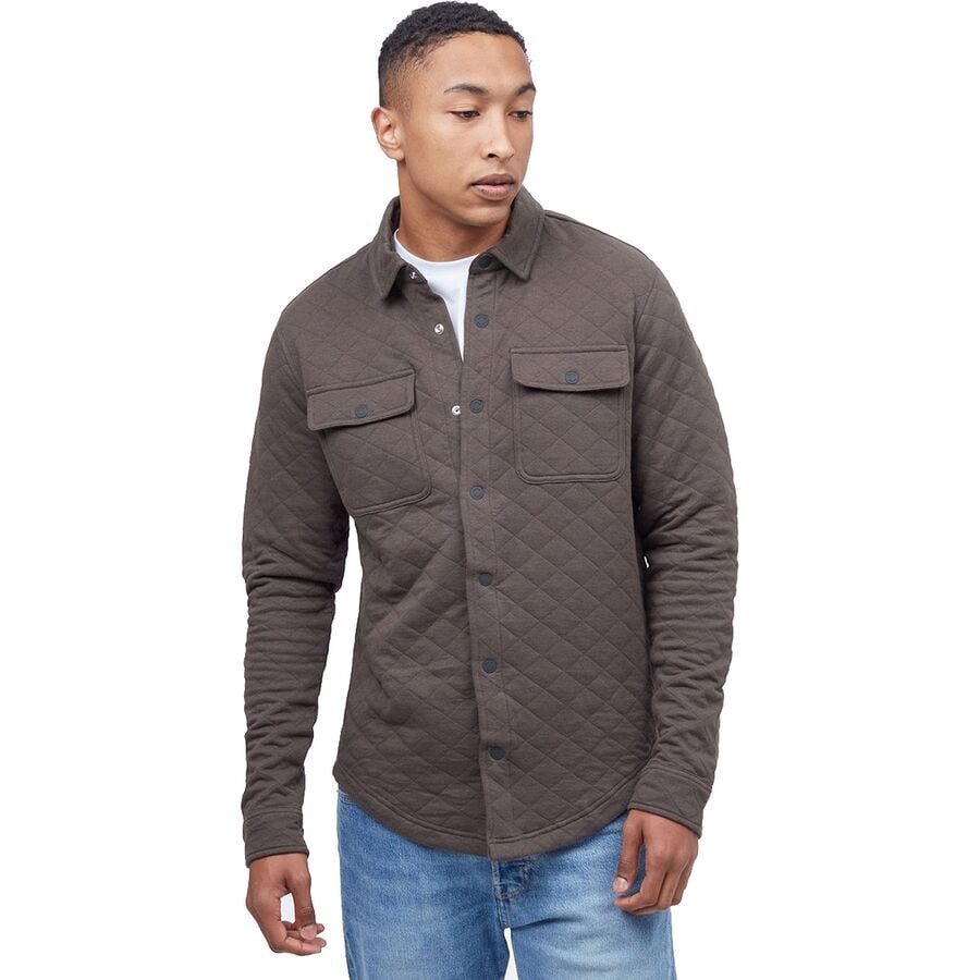 Tentree Colville Quilted Long-Sleeve Shirt - Men's - Clothing