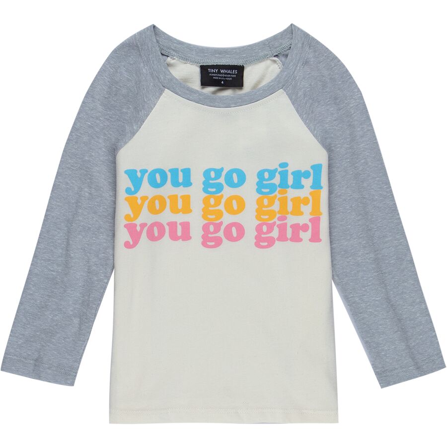 You Go Girl 3/4-Sleeve T-Shirt - Toddler Girls'