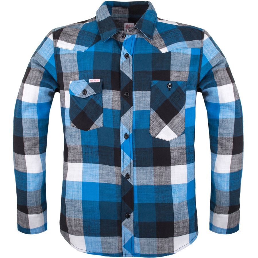 Topo Designs Plaid Flannel Work Shirt - Long-Sleeve - Men's ...