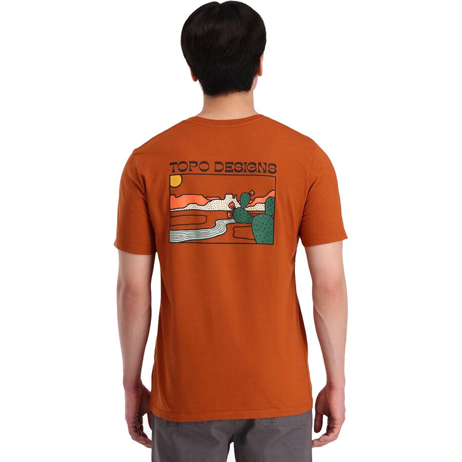 Cactus Lanscape Short-Sleeve T-Shirt - Men's