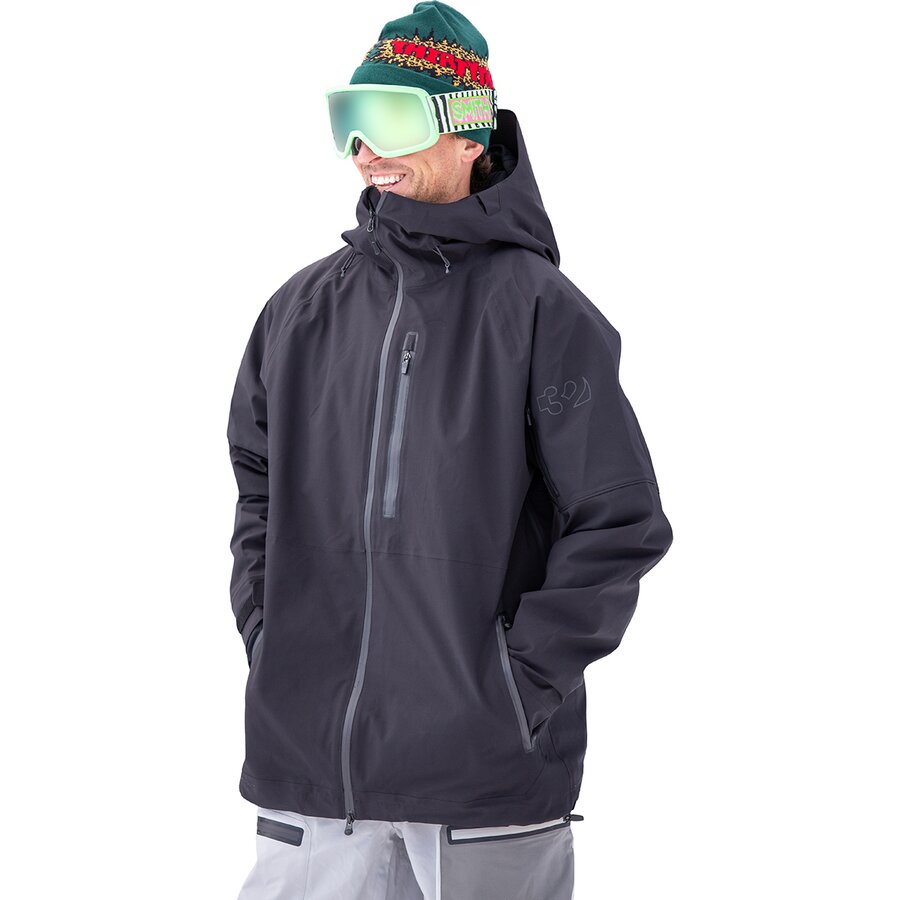 Мужская куртка ThirtyTwo T32M Recycled, цвет: Чёрный
