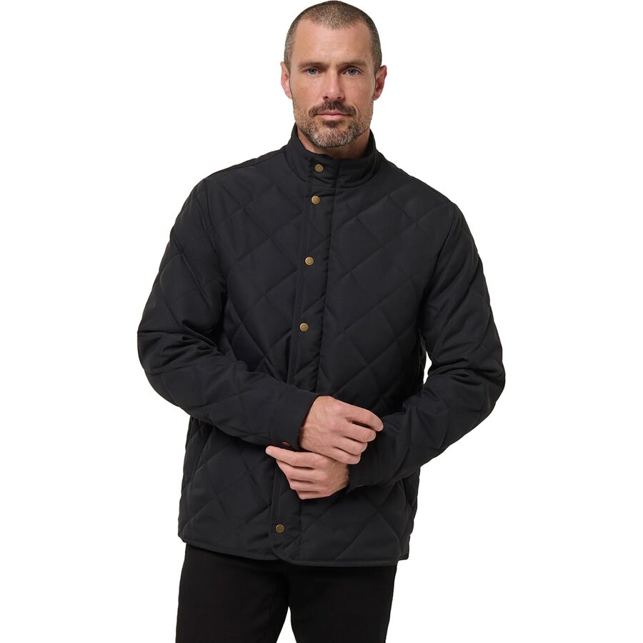 Мужская куртка TravisMathew Highlander, цвет: Чёрный