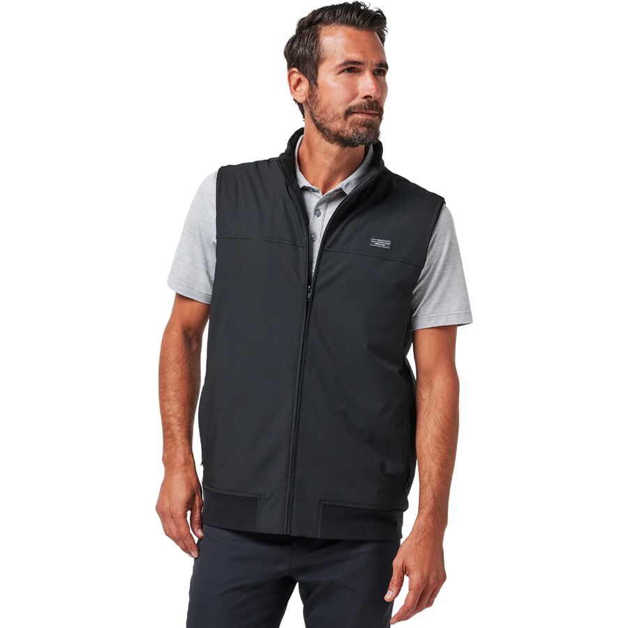 Мужской жилет TravisMathew Wanderlust, цвет: Чёрный