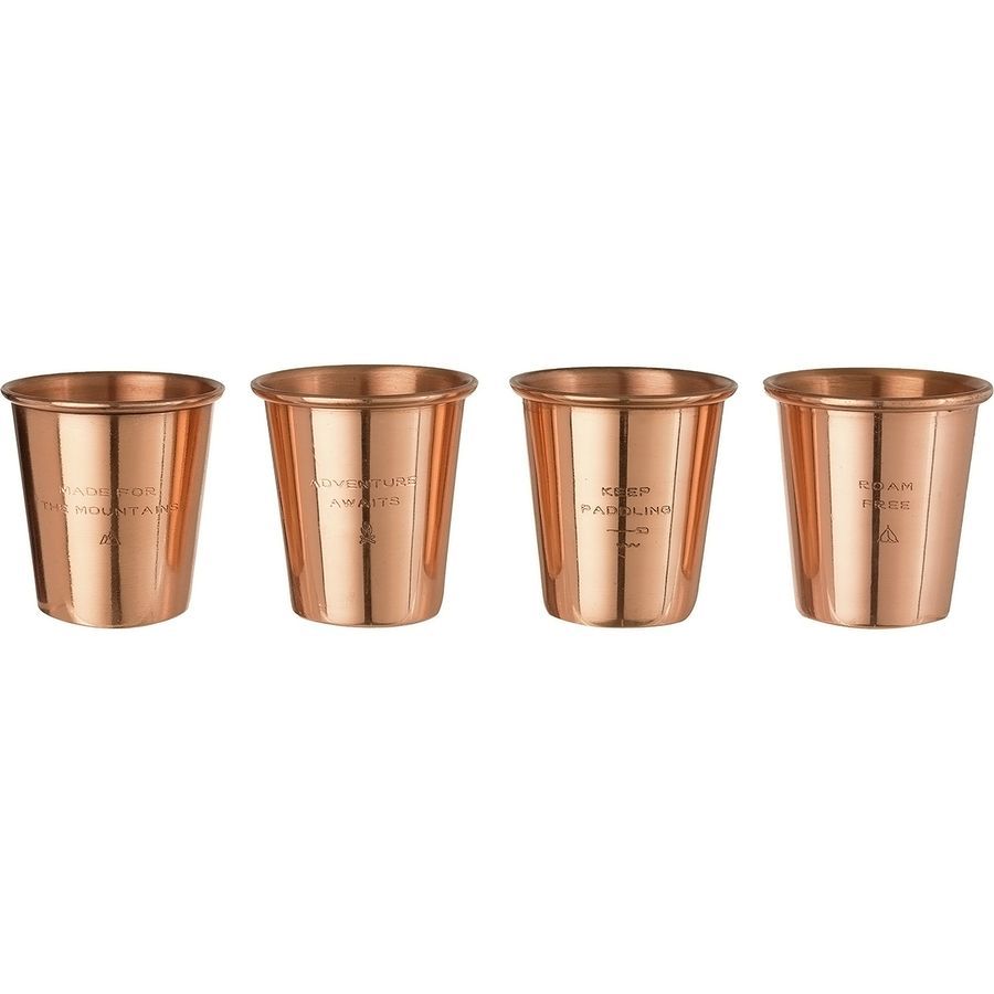 United by Blue Copper Shot Glass Set Hike & Camp