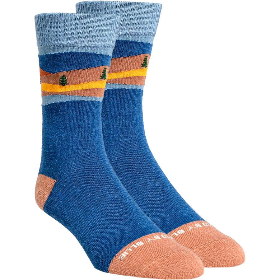 United by Blue - Softhemp Night Mountain Sock - 2-Pack - Navy