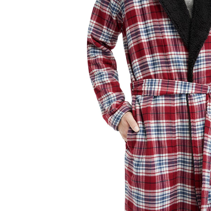UGG Kalib Plaid Robe Men's