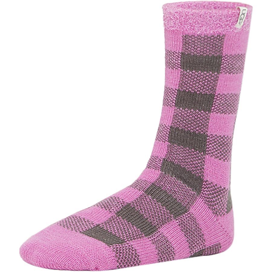 UGG Vanna Check Fleece Lined Sock Women's