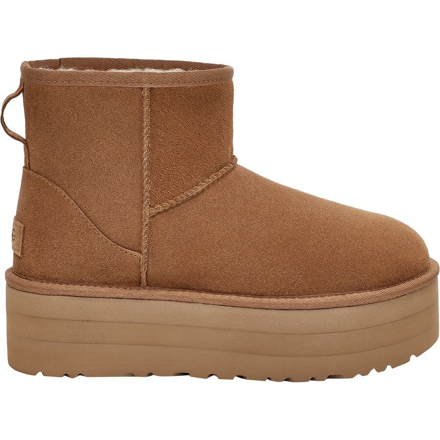 Classic Mini Suede Platform Boot - Women's