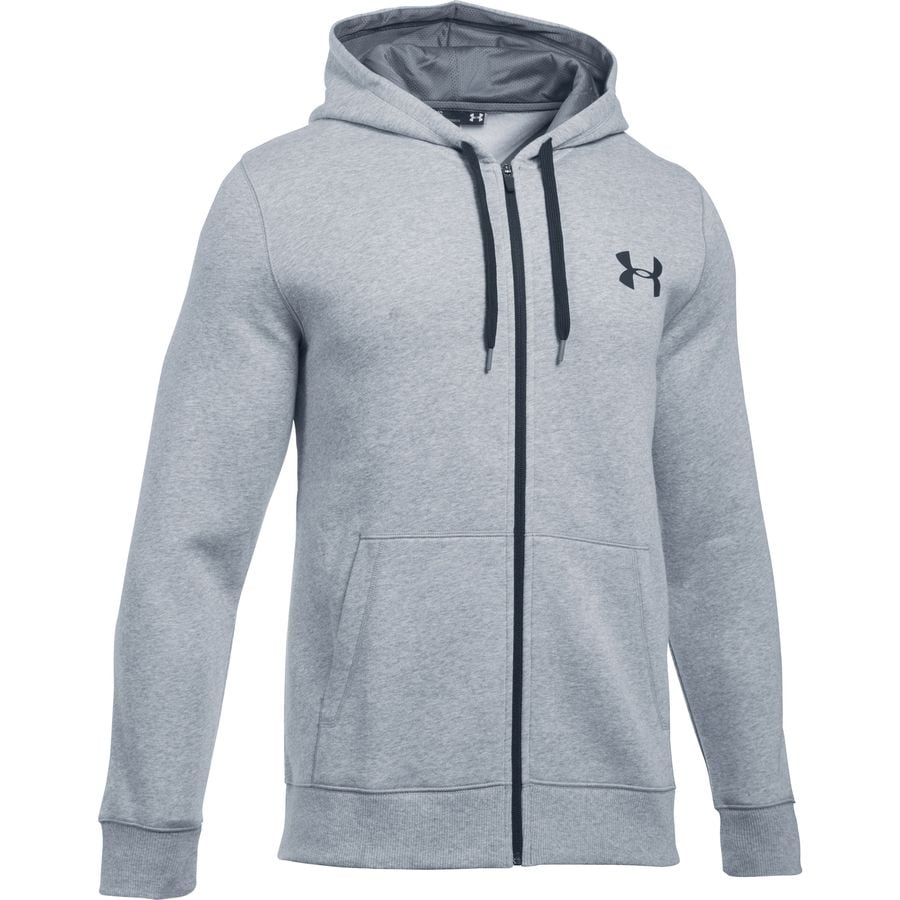 Under Armour Rival Cotton Full-Zip Hoodie - Men's | Backcountry.com