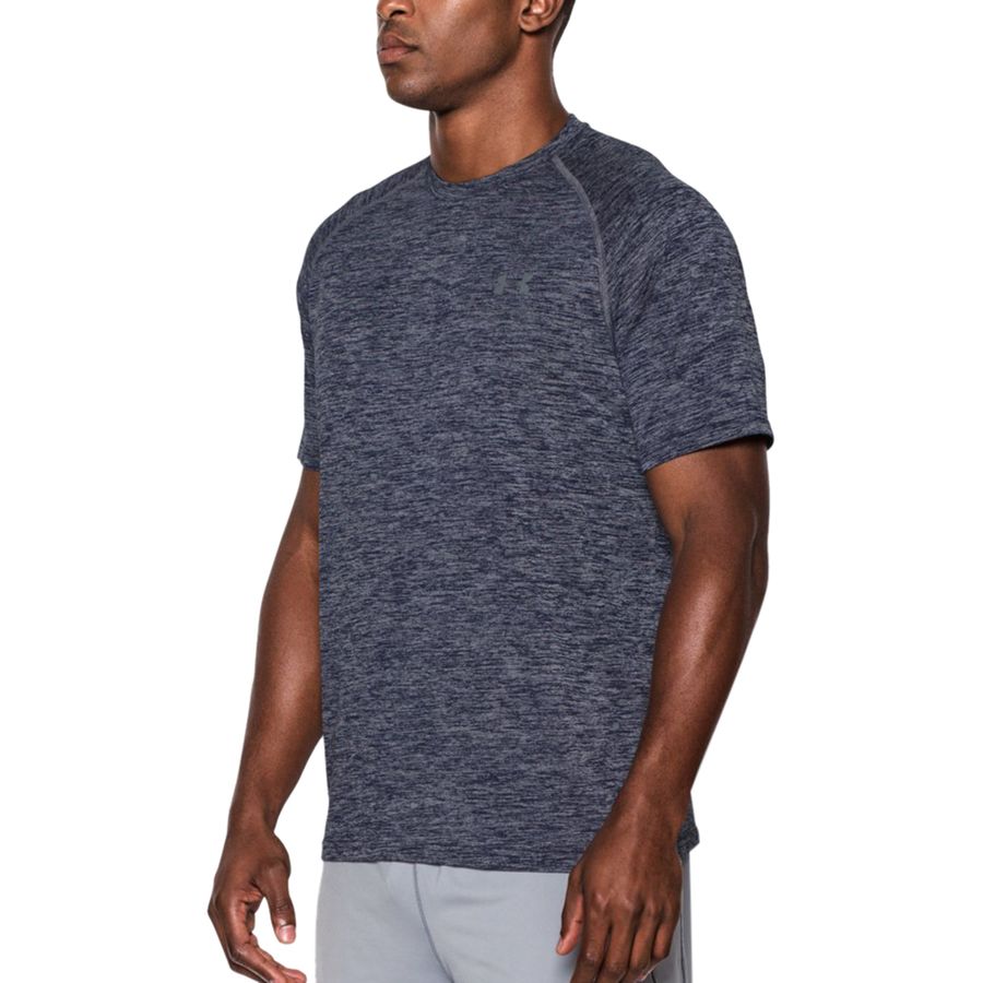 Men’s Short Sleeve T-Shirt Under Armour Tech Textured Ss Sky blue