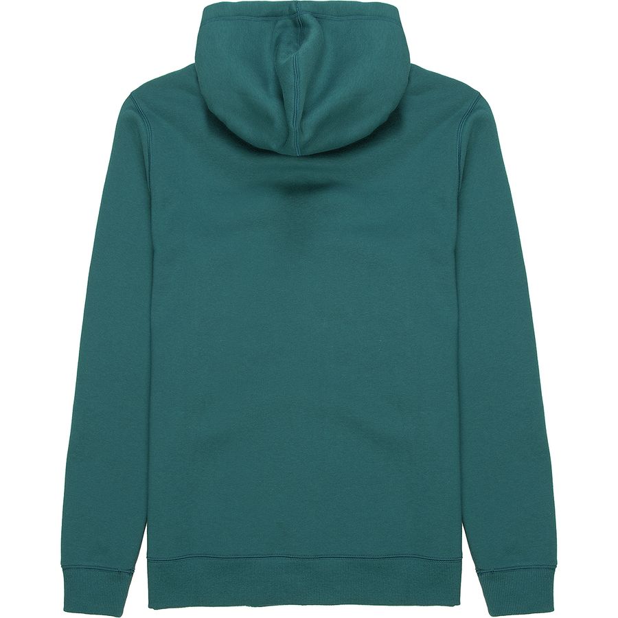 Enemy Territory Teal Men's Zipper Hoodie