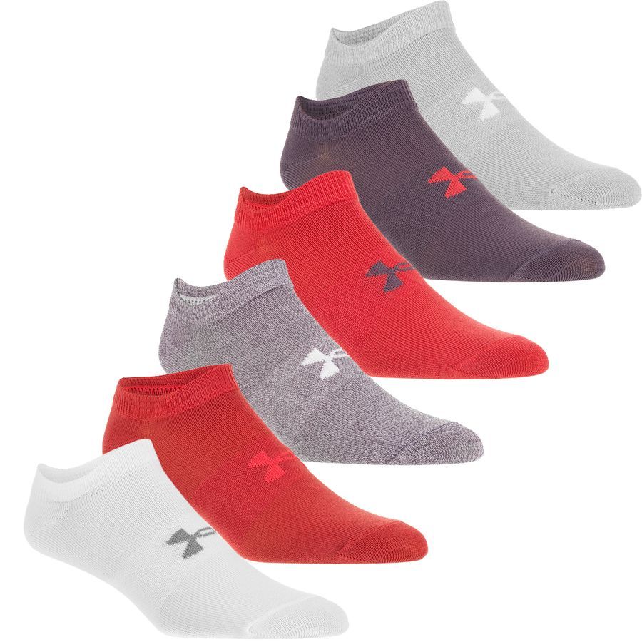 Under Armour Essential NoShow 2.0 Sock 6Pack Women's