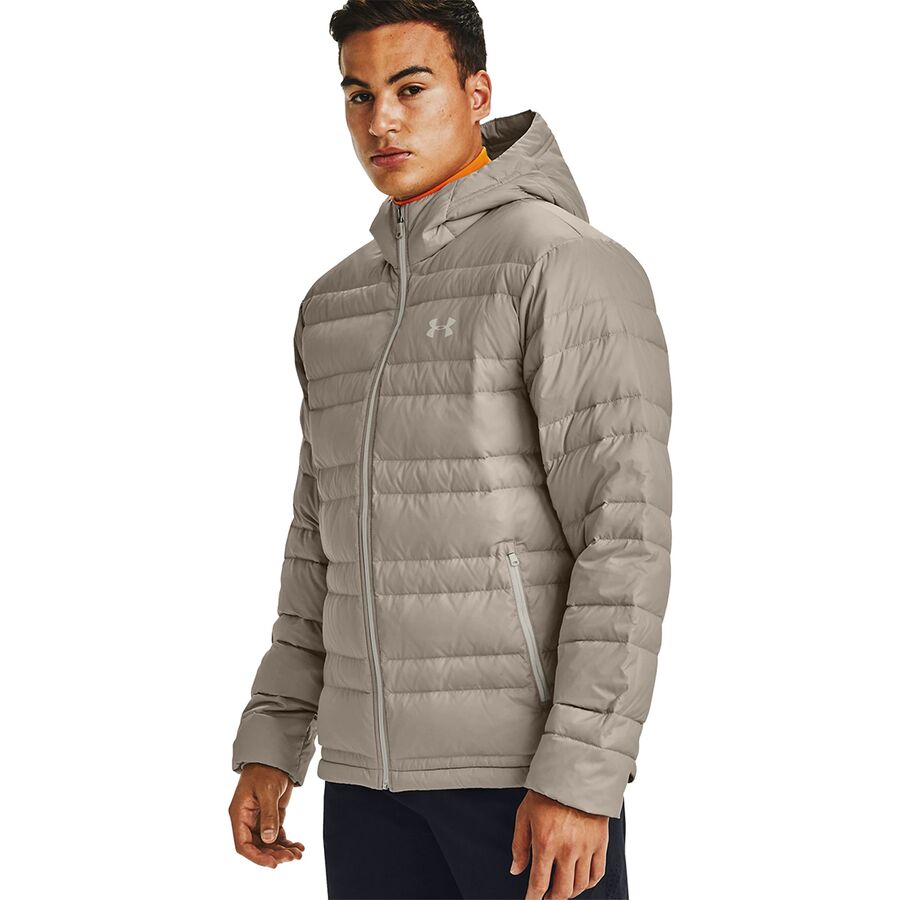 show original title Details about   Under Armour Down Mens Hooded Jacket-Grey 