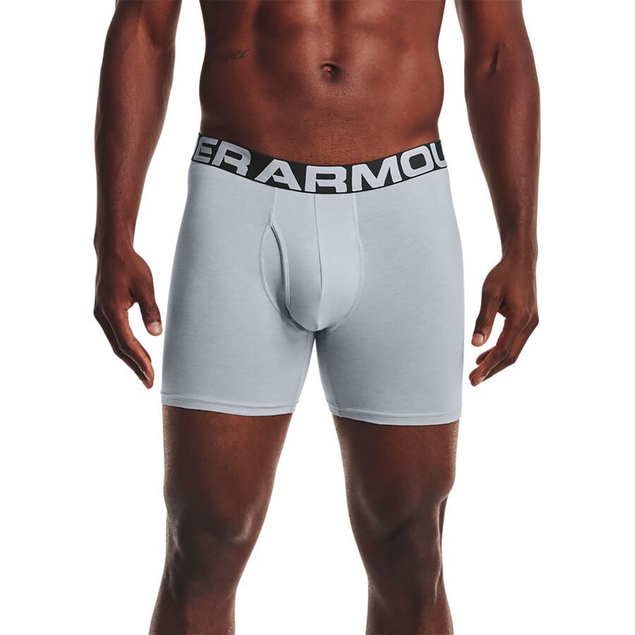 Under Armour Charged Cotton 6in 3 Pack Novelty Cale/çon Homme