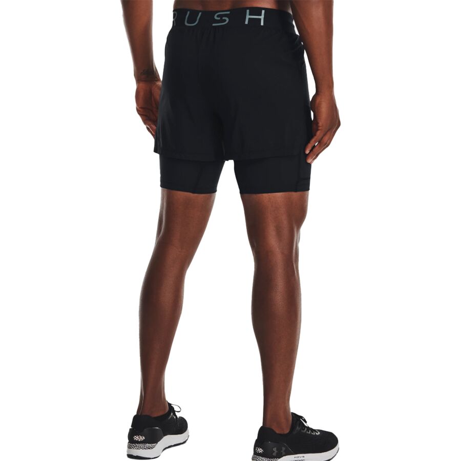 Under Armour Rush Run 2-in-1 Short - Men's | Backcountry.com