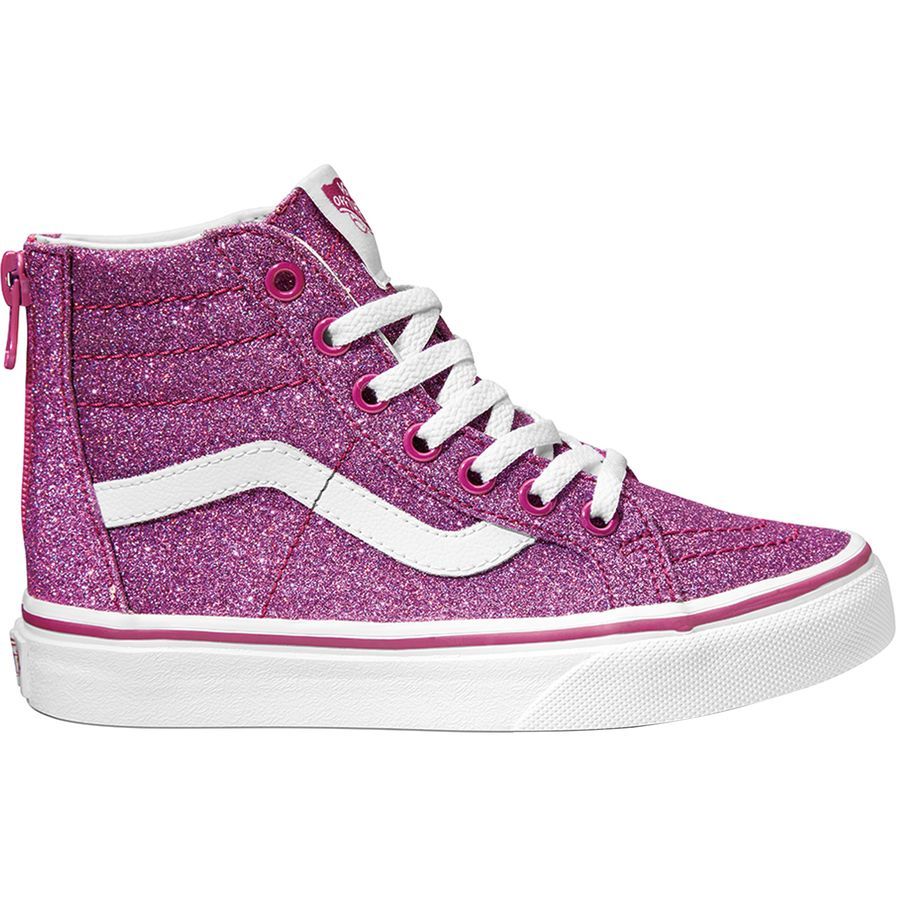 Vans SK8,Hi Zip Skate Shoe , Girls\u0027