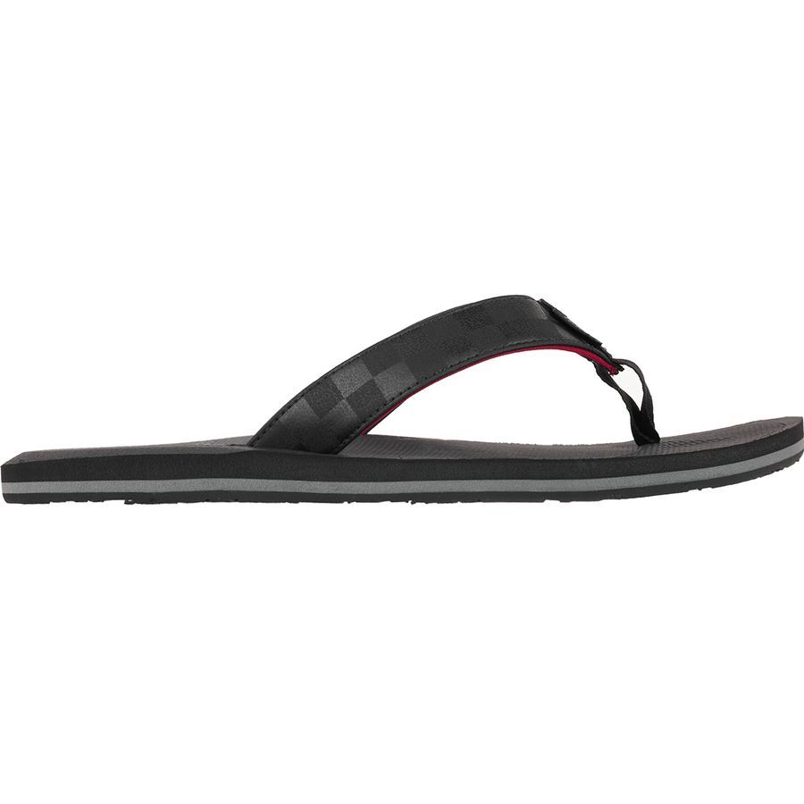 checkered vans flip flops