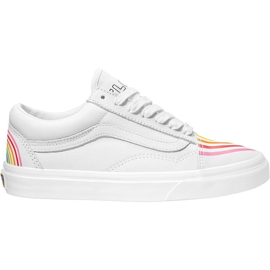 rainbow vans old skool shoes