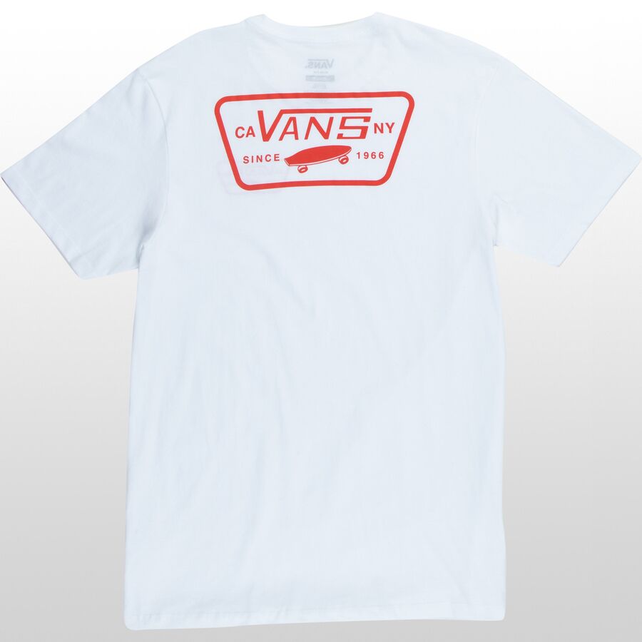 vans full patch back t shirt