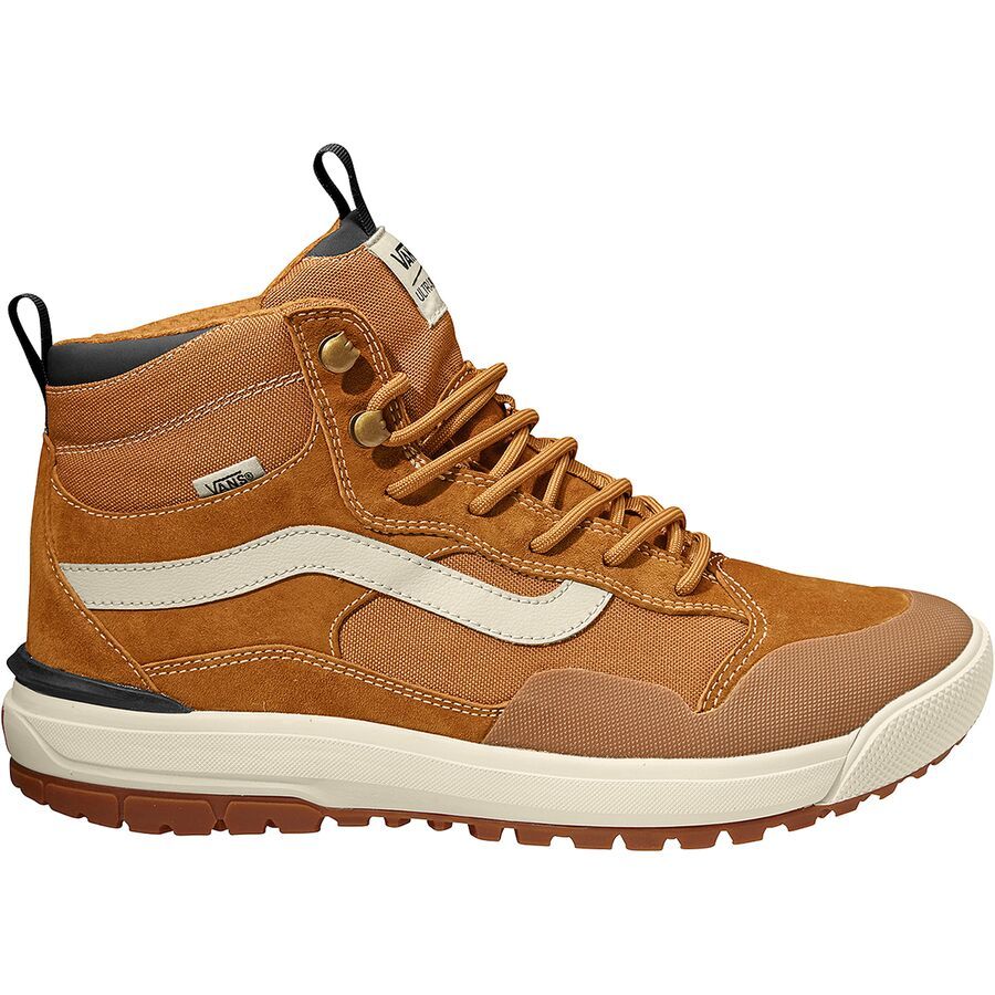 vans ultrarange exo hi mte trainers in tan