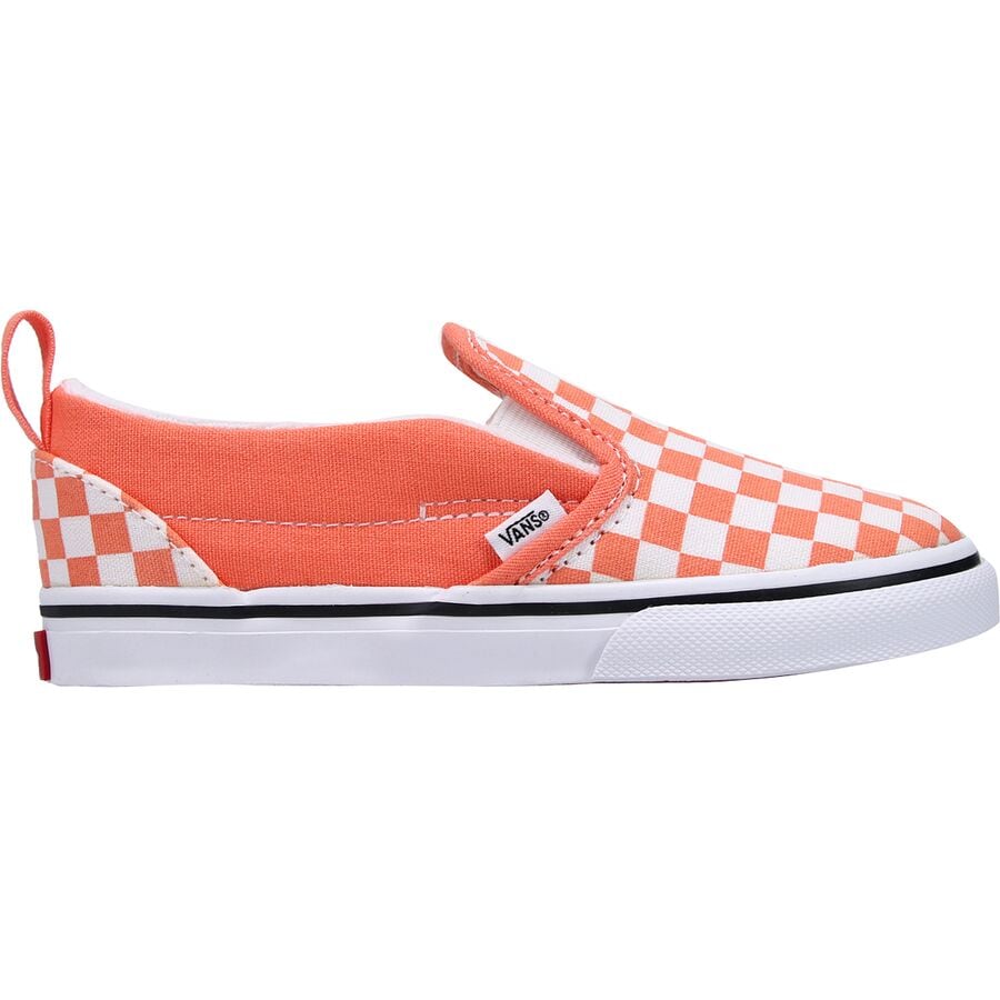 Slip-On V Checkerboard Shoe - Toddlers'