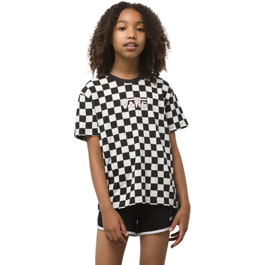 Checkers Short-Sleeve Shirt - Girls'