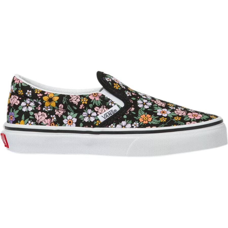 Vans Classic Fun Floral Slip-On Skate Shoe - Girls' - Kids