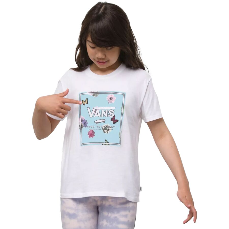 Box Butter Floral Short-Sleeve Graphic T-Shirt - Girls'