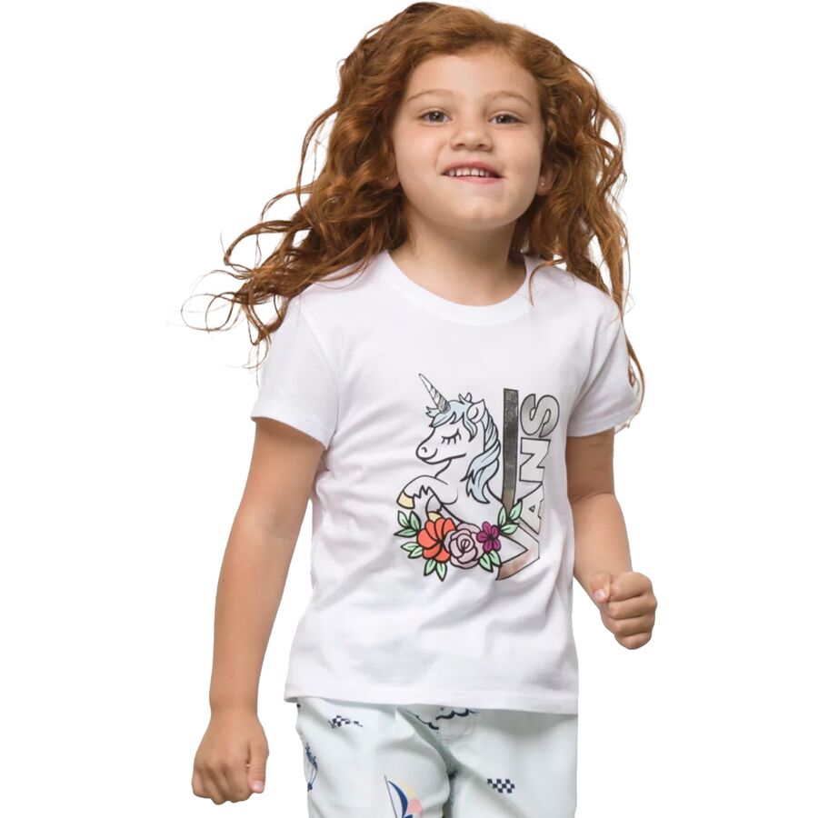 Corny Unicorn Short-Sleeve Graphic T-Shirt - Toddler Girls'