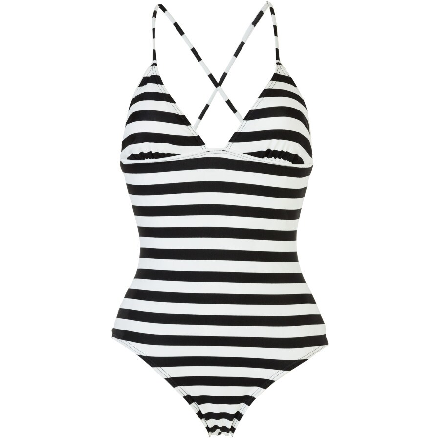 Volcom Simply Solid Solid One-Piece Swimsuit - Women's | Backcountry.com